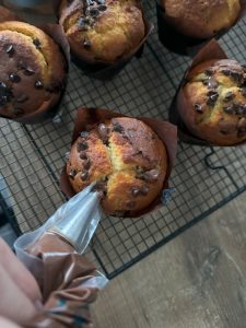 Comment fourrer les muffins avec du Nutella