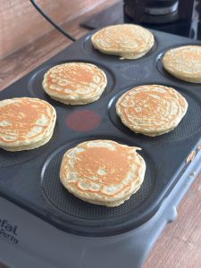 Cuire les pancakes en "Crêpe Party" Tefal