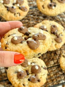 Cookies alsa avec pâte à tartiner cacahuète