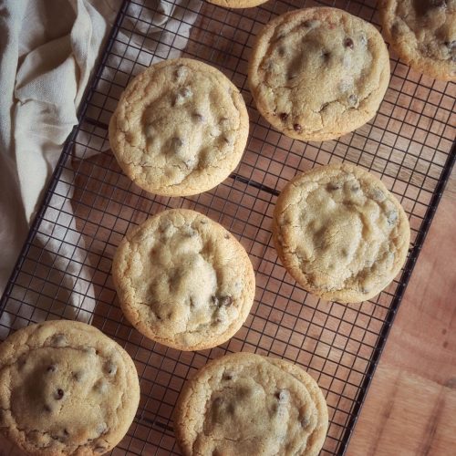 Cookies moelleux avec un coeur nutella fondant