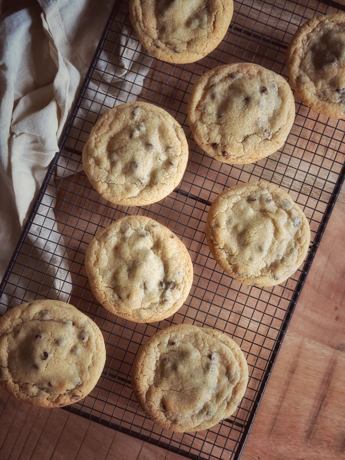 Cookies moelleux avec un coeur nutella fondant