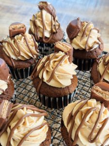 Cupcake chocolat topping Kinder Bueno