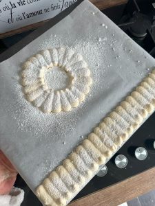 cartouchière et cecle pour charlotte