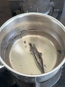 Sirop à la vanille pour imbibage