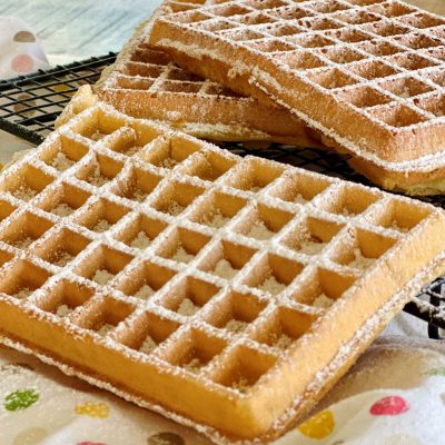 Gaufres légères et croustillantes