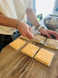 Faire un tuna melt