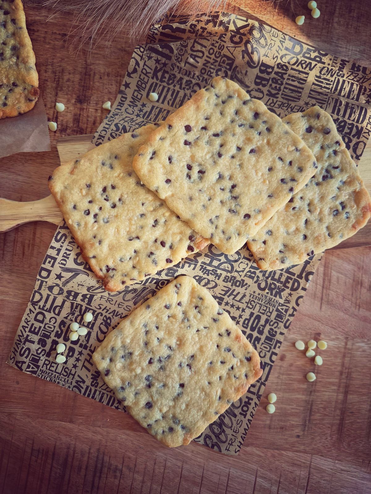 Cookies aux pépites de chocolat comme La Mie Câline