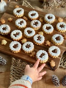 Sablés de Noël au nutella pour le goûter