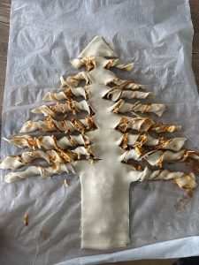 Sapin à partager à l'apéritif