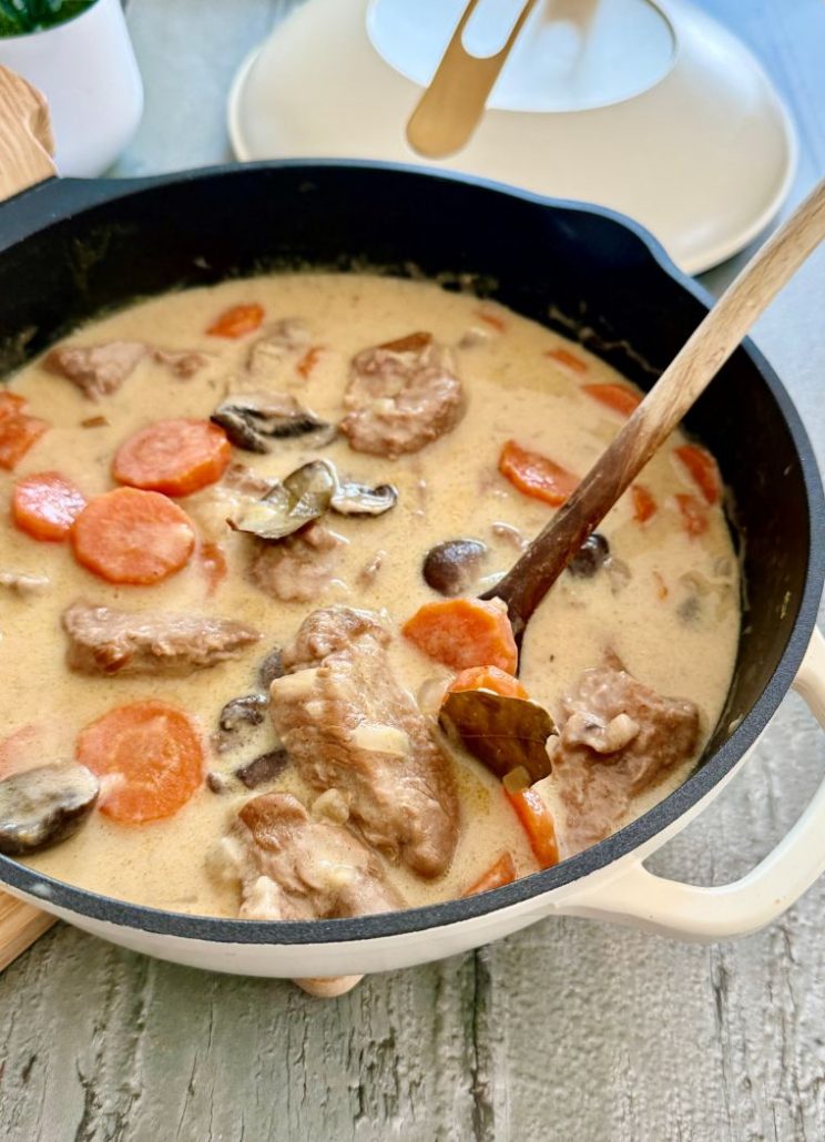 Blanquette de veau en cocotte La Fabuleuse