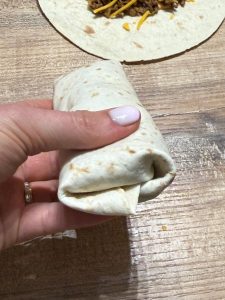 Plier les burritos