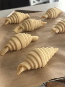 Rouler les croissants