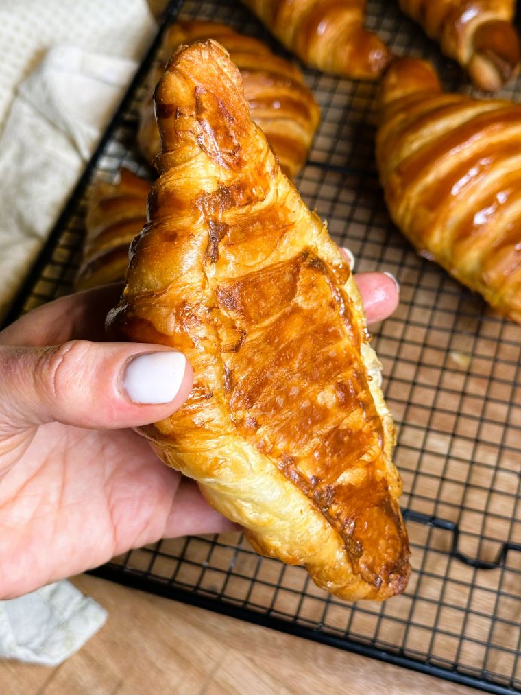 Dessous du croissant maison parfait