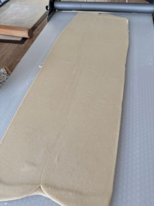 Etaler la pâte au laminoir