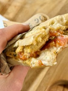 Panini à la viande kebab maison