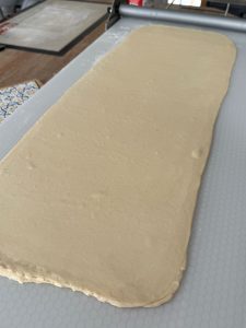Pâte à croissants au laminoi