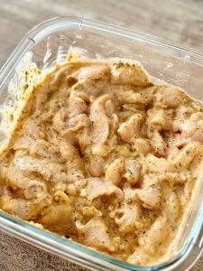 Poulet kebab maison