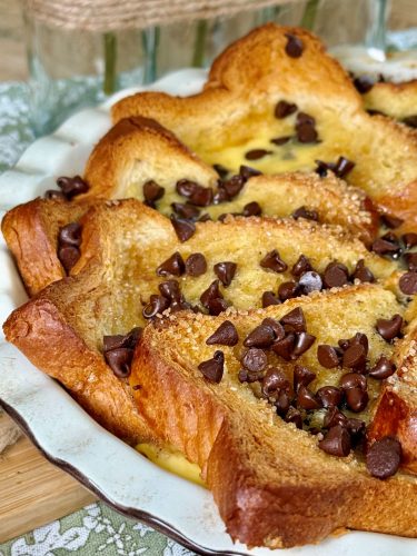 Brioche perdue au four