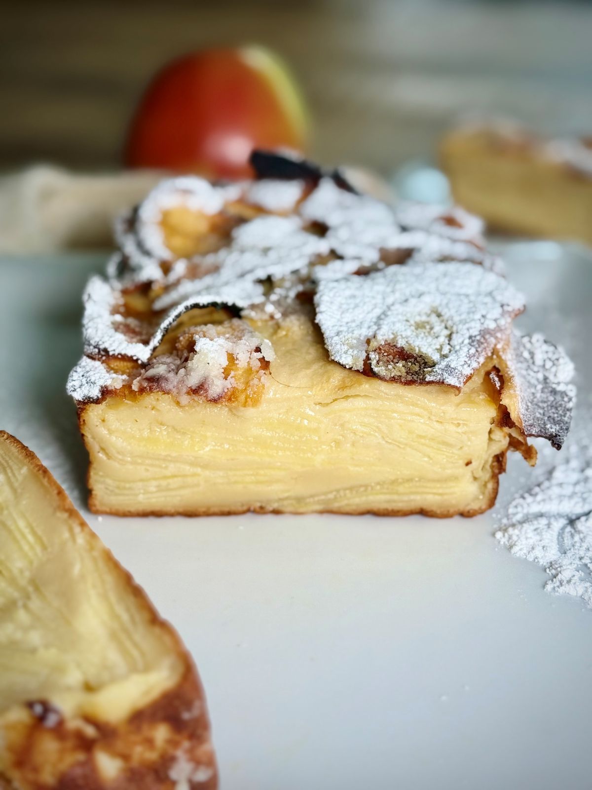 Gâteau aux pommes fondant et léger : l'Invisible aux pommes