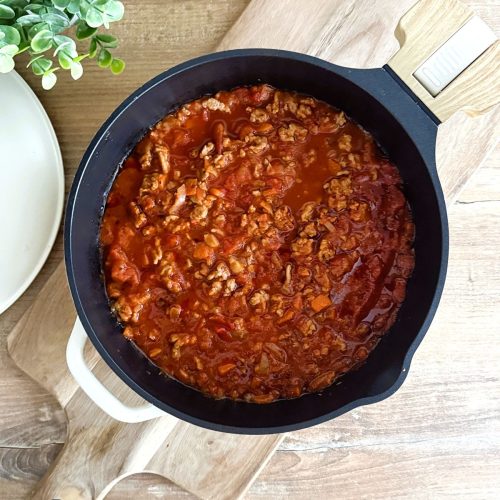 Sauce bolognaise légère, à la dinde hachée