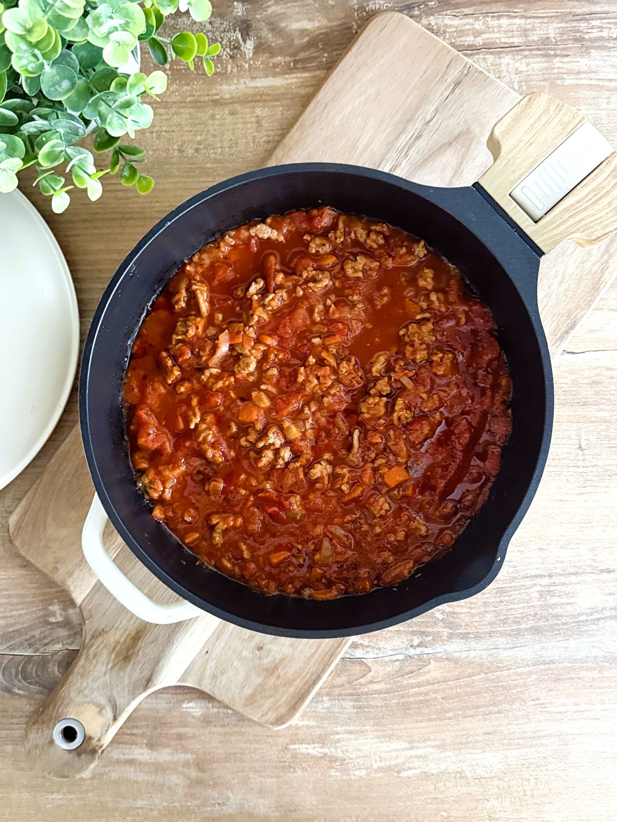 Sauce bolognaise légère, à la dinde hachée