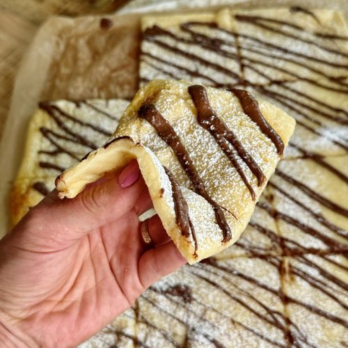 Crêpe à partgaer, cuite au four, moelleuse