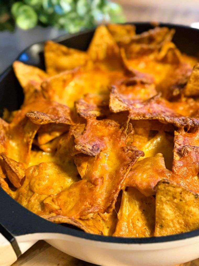 Chili con carne et nachos