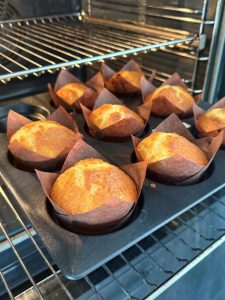 Muffins au yaourt cuits