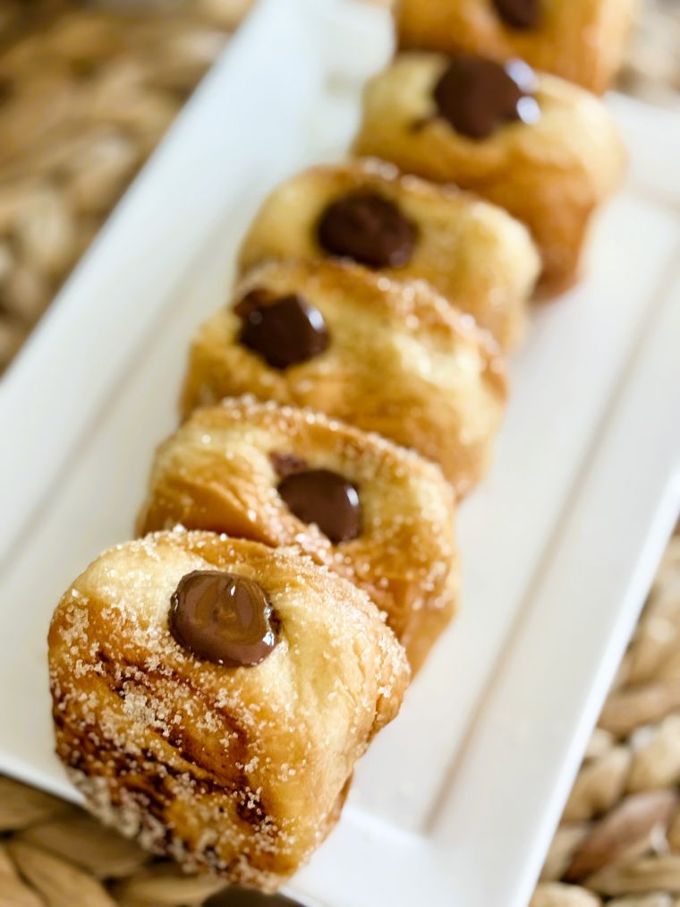 Beignets maison faciles avec des briochettes