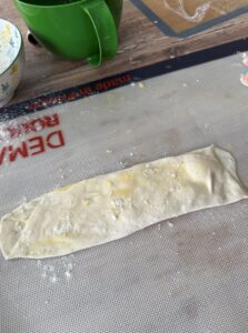 Plier en trois
