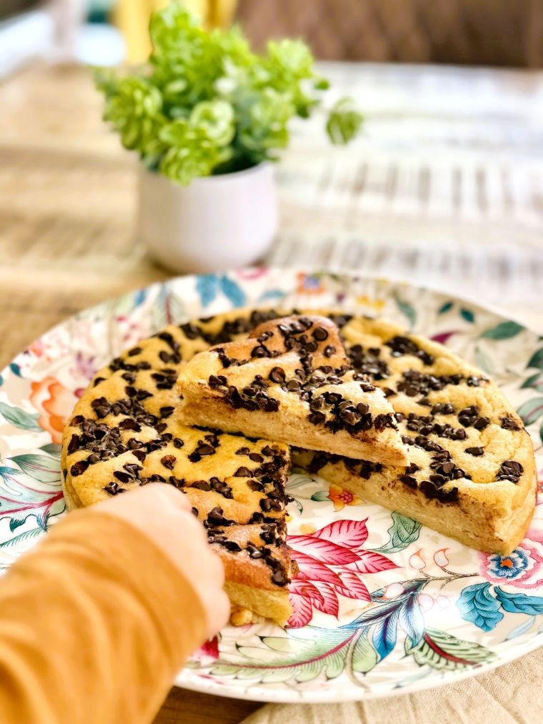 Pudding aux pépites de chocolat