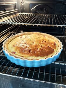 Quiche lorraine maison avec pâte brisée