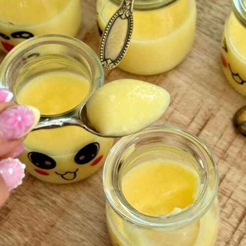 crème de citron en verrine pour café gourmand