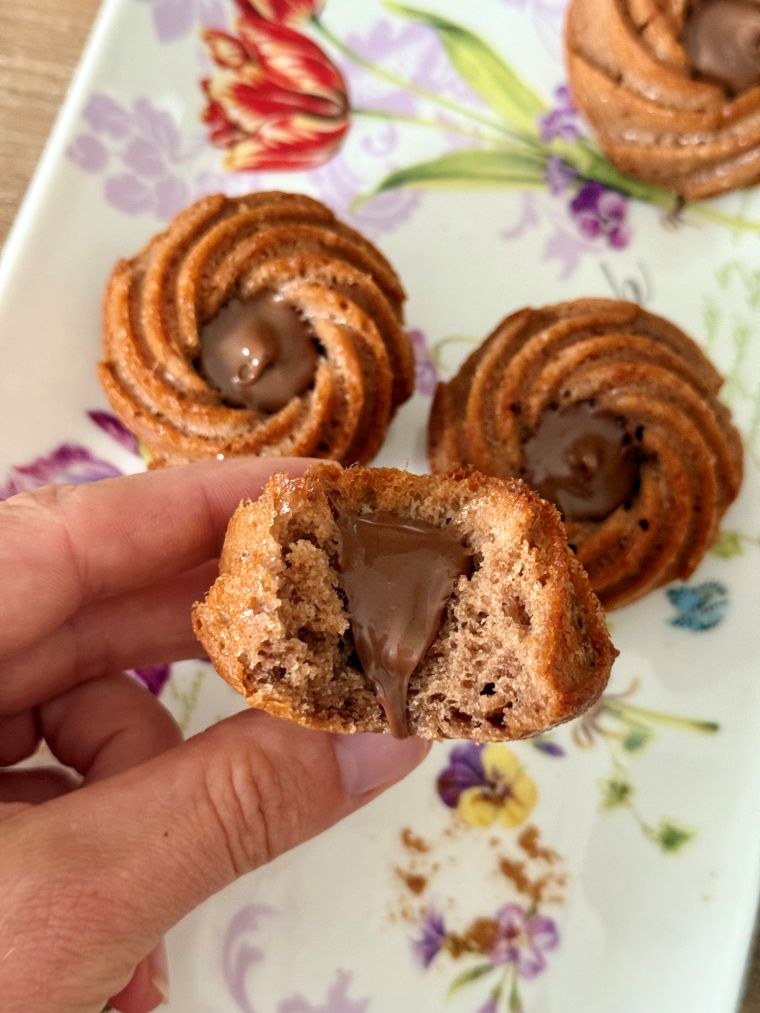 Petit moelleux coeur coulant nutella