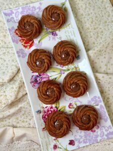 Petits fondants coeur nutella