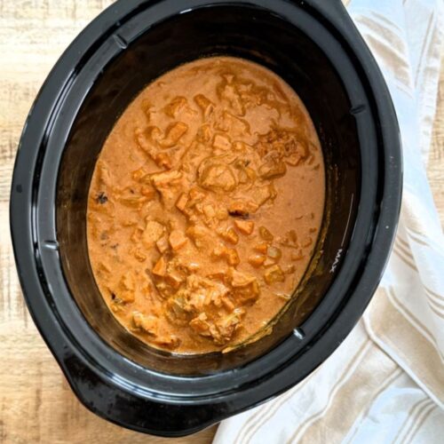 Cari de poulet aux carottes, cuisson mijoteuse