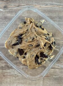 Pâte à cookies healthy