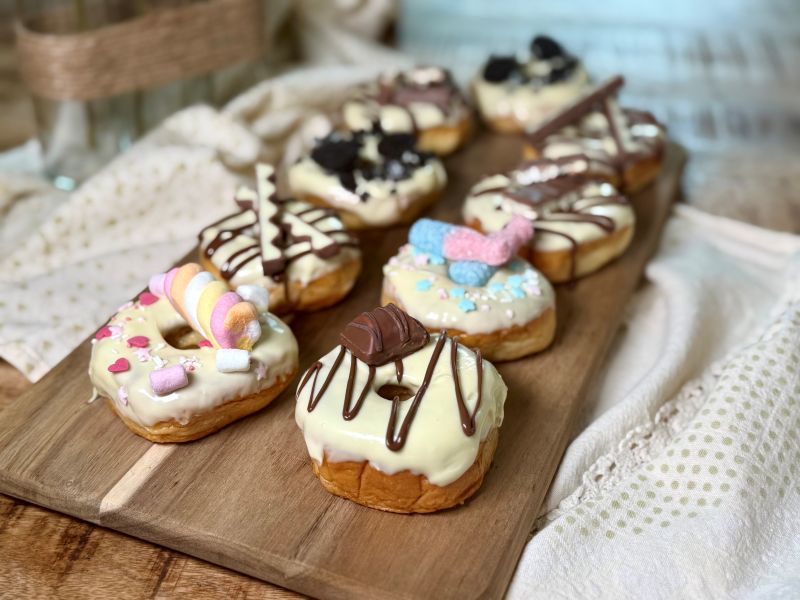 Faire des donuts avec des briochettes