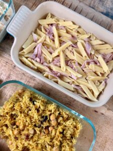 Gratin de pâtes allégé