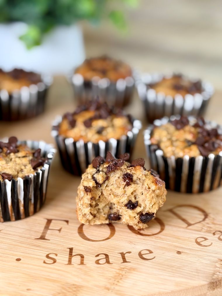 Muffins moelleux aux flocons d'voine