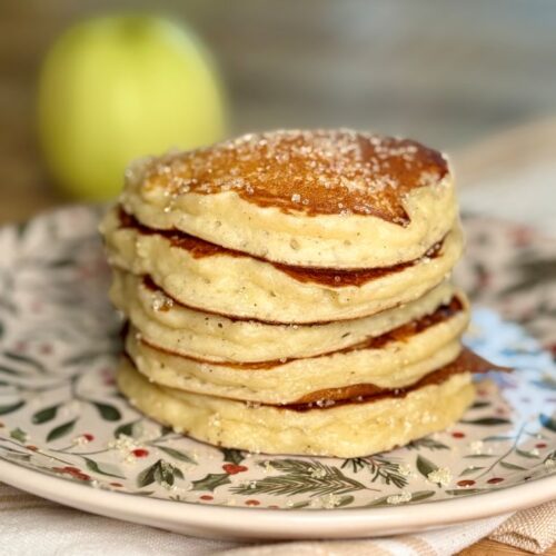 Pancake moelleux à la pomme, sain
