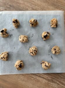 Pâte à cookies sains