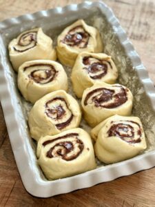Pâte à brioche et nutella