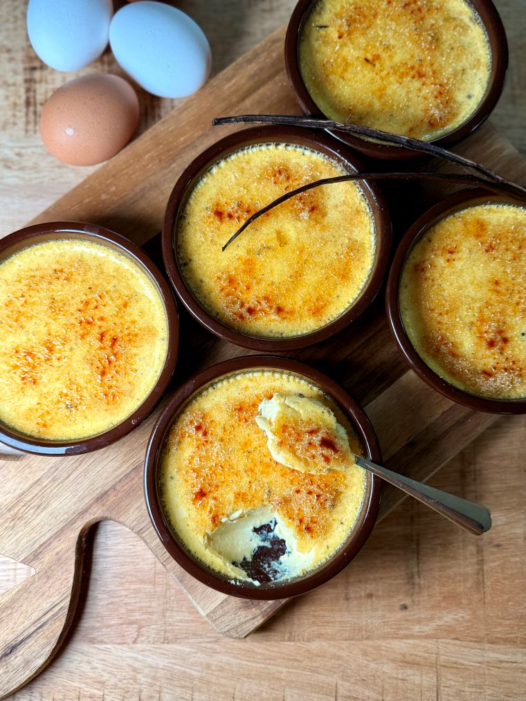 Crèmes brûlées faciles