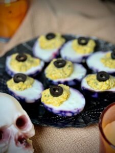 oeufs halloween