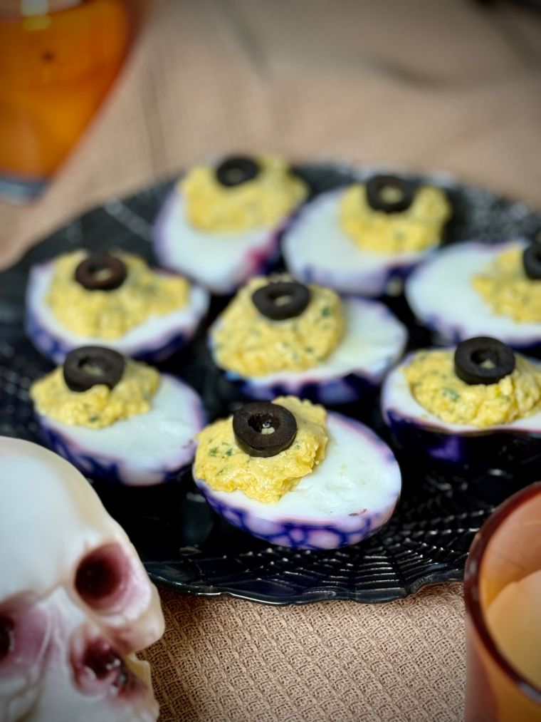 oeufs halloween