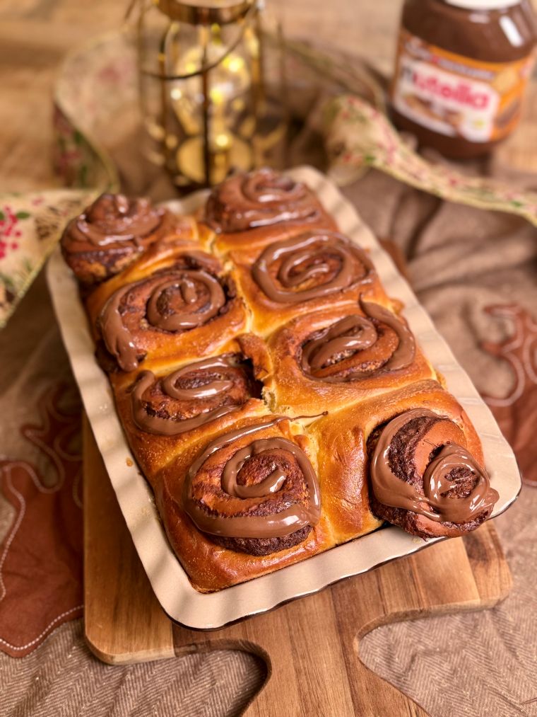 Brioche moelleuse avec nutella