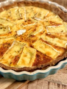 quiche aux fromages avec Caprice des Dieux