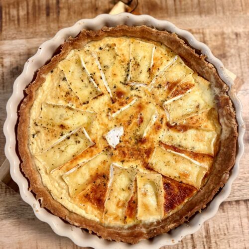 Tarte aux fromages avec Caprice des Dieux