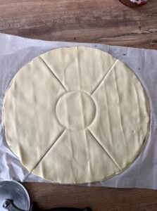 faire l'araignée en pâte feuilletée